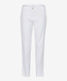Offwhite,Women,Pants,SLIM,Style MARON S,Stand-alone front view