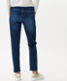 Used regular blue,Women,Jeans,RELAXED,Style MERRIT,Rear view