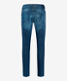 Green indigo used,Men,Jeans,SLIM,Style CHRIS,Stand-alone rear view