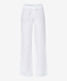 White,Women,Pants,RELAXED,Style FARINA,Stand-alone front view
