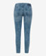 Used water blue,Women,Jeans,SKINNY,Style ANA S,Stand-alone rear view