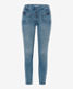 Used water blue,Women,Jeans,SKINNY,Style ANA S,Stand-alone front view