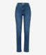 Used regular blue,Women,Jeans,SLIM,Style MARY,Stand-alone front view