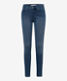 Used regular blue,Dames,Jeans,SKINNY,Style ALICE,Beeld voorkant