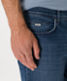 Regular blue used,Men,Jeans,STRAIGHT,Style CADIZ,Detail 2