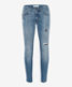 Destroy and repair blue,Men,Jeans,SLIM,Style CHRIS,Stand-alone front view