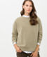 Pale khaki,Women,Knitwear | Sweatshirts,Style BO,Front view