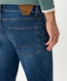Dark blue used,Men,Jeans,SLIM,Style CHRIS,Detail 1