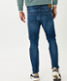 Dark blue used,Men,Jeans,SLIM,Style CHRIS,Rear view