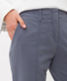 Smoke blue,Women,Pants,SLIM,Style MARON,Detail 2