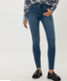 Used regular blue,Damen,Jeans,SKINNY,Style ALICE,Vorderansicht