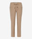 Camel,Women,Pants,RELAXED,Style MERRIT S,Stand-alone front view