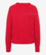 Smooth red,Women,Knitwear | Sweatshirts,Style LESLEY,Stand-alone rear view