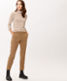 Caramel,Women,Pants,SLIM,Style CELINA,Outfit view