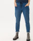 Used regular blue,Women,Pants,RELAXED,Style MERRIT S,Front view