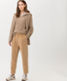 Walnut,Women,Pants,RELAXED,Style MELO S,Outfit view