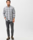 Silver,Men,Shirts,MODERN FIT,Style HAROLD C,Outfit view