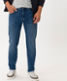 Mid blue,Men,Jeans,STRAIGHT,Style CADIZ,Front view
