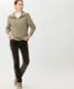 Dark olive,Women,Pants,SLIM,Style MARY,Outfit view