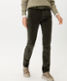 Dark olive,Women,Pants,SLIM,Style MARY,Front view