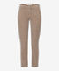 Walnut,Women,Pants,RELAXED,Style MERRIT,Stand-alone front view