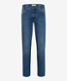 Slightly blue used,Men,Jeans,STRAIGHT,Style CADIZ,Stand-alone front view