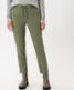 Khaki,Women,Pants,RELAXED,Style MERRIT S,Front view