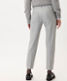 Light grey,Women,Pants,SLIM,Style MARON,Rear view