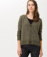 Khaki,Women,Knitwear | Sweatshirts,Style ALICIA,Front view