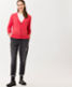 Smooth red,Women,Knitwear | Sweatshirts,Style ALICIA,Outfit view