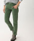 Khaki,Women,Pants,RELAXED,Style MERRIT,Front view