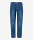 Used regular blue,Women,Jeans,RELAXED,Style MERRIT S,Stand-alone front view