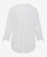 White,Women,Blouses,Style  VELIA,Stand-alone rear view