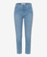 Used bleached blue,Women,Jeans,SLIM,Style MARY S,Stand-alone front view