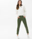 Khaki,Women,Pants,RELAXED,Style MERRIT S,Outfit view