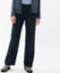 Navy,Women,Pants,RELAXED,Style MAINE,Front view