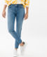 Used light blue,Women,Jeans,Style ANA,Front view