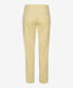 Cool yellow,Women,Pants,SLIM,Style MARON,Stand-alone rear view