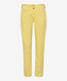 Cool yellow,Women,Pants,RELAXED,Style MERRIT,Stand-alone front view