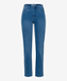 Used light blue,Women,Jeans,FEMININE,Style CAROLA,Stand-alone front view