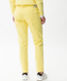 Cool yellow,Women,Pants,RELAXED,Style MERRIT,Rear view