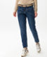 Used regular blue,Women,Jeans,RELAXED,Style MERRIT,Front view
