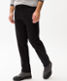 Black,Men,Jeans,STRAIGHT,Style CADIZ THERMO,Front view