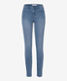 Used summer blue,Women,Jeans,Style SHAKIRA,Stand-alone front view