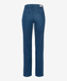 Used regular blue,Women,Jeans,FEMININE,Style CAROLA,Stand-alone rear view