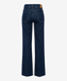 Clean dark blue,Women,Jeans,WIDE LEG,Style MAINE,Stand-alone rear view