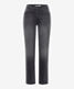 Used dark grey,Women,Jeans,STRAIGHT,Style MADISON,Stand-alone front view