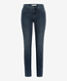 Used dark blue,Women,Jeans,SLIM,Style SHAKIRA,Stand-alone front view