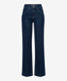 Clean dark blue,Women,Jeans,WIDE LEG,Style MAINE,Stand-alone front view