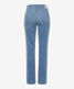 Used light blue,Women,Jeans,FEMININE,Style CAROLA,Stand-alone rear view